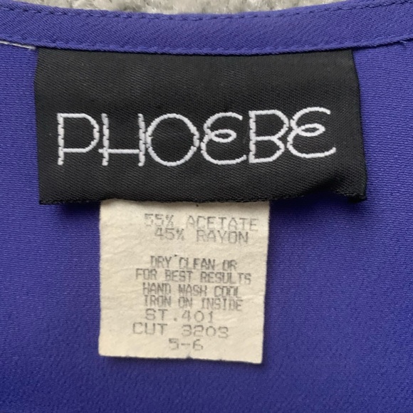 Vintage Suit Dress Long Sleeve with Button Detail - Picture 3 of 6